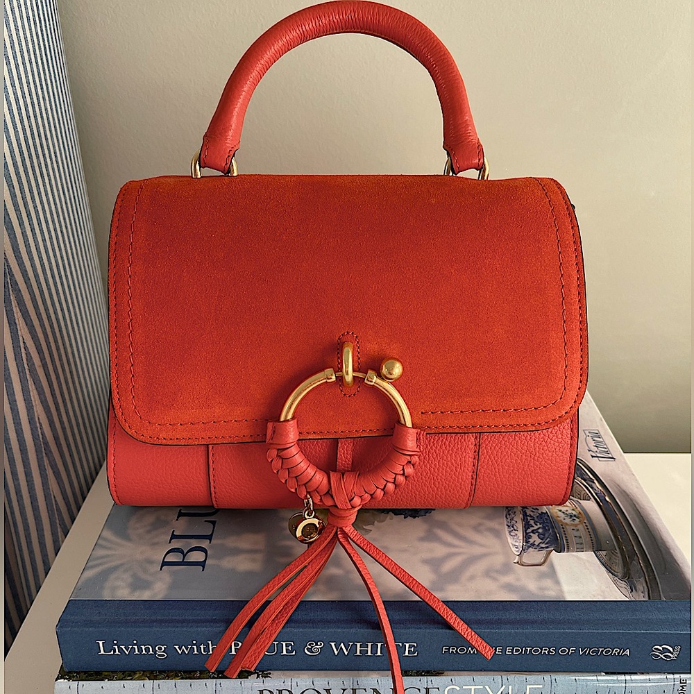 See By Chloe Gypsy Orange Joan Bag NWT